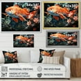 thumbnail image 4 of Designart "Harmonious Hues in Fishing II" Animals Floater Framed Canvas Art Print, 4 of 7
