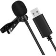 thumbnail image 1 of BRILLAR Micrófono de conferencia USB para computadora de escritorio y portátil (1,5 m de longitud) - Micrófono de condensador omnidireccional para PC de 360° para teleconferencias y chat en, 1 of 5
