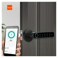 thumbnail image 2 of Door Lock, Home Smartlife Fingerprint &amp; PIN Wireless Smart Handle Lock Biometrics Tuya Blue-tooth Access Control Door Lock ,Easy to Install, 2 of 6