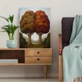 thumbnail image 5 of Qisvanset 12x16 Inch Vintage Tortoise Illustration Canvas Print Wall Art, 5 of 5