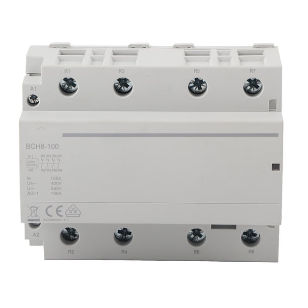 Contactor De CA De 4P, Contactor De Compresor, Contactor De CA Que Reemplaza Al Contactor De CA De Carril DIN, Contactor De CA Doméstico, Contactor De Condensador, Contactor De ANGGREK AJGS13