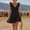 Black, variant on Party Dress Spring Break Dresses Summer 2026 Solid Color Sleeveless Crew Neck Regular Fit Plus Size Dresses for Work and Play S-3XL