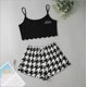 thumbnail image 2 of Hot Women's Sleepwear Cute Cartoon Print Short Set Pajamas for Women Pajama Set Sweet Short Sleeve V-Neck & Shorts Summer Pijama, 2 of 4