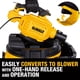 thumbnail image 3 of Aspiradora de taller DEWALT DXV212P para productos húmedos y secos de 12 galones con soplador de hojas de 5.5 HP, 3 of 8