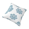 thumbnail image 3 of YFYANG Square Decorative Throw Pillow Case (Without Pillow Insert), Abstract Floral Patterns Bedroom Sofa Car Cushion Cover, 22"x22", 3 of 9