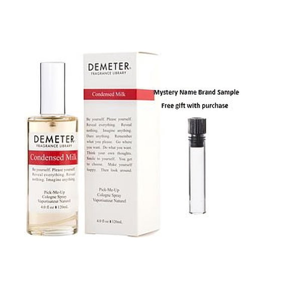 DEMETER CONDENSED MILK by Demeter COLOGNE SPRAY 4 OZ for UNISEX And a Mystery Name brand sample vile