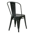 thumbnail image 2 of OSP Designs Bristow Antique Black Metal Dining Chair, 2 of 3