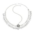 thumbnail image 2 of Cadena para la cabeza Salvador joyería diadema decoración para mujer aleación plata, 2 of 10