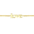 thumbnail image 2 of 14K Yellow Gold Adj. 9.50" Mini Love Bolo Bracelet - Women, 2 of 4