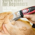 thumbnail image 3 of Dog Shaver Clippers Low Noise Rechargeable Cordless Electric Quiet Hair Clippers Set for Dogs Cats Pets, 3 of 4