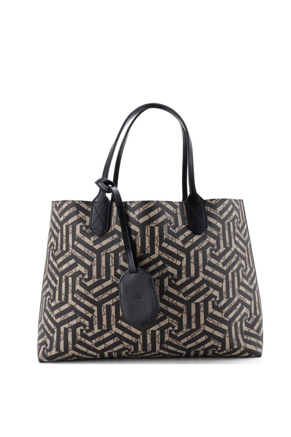 Pre-Owned Reversible Tote Caleido GG Print Leather Medium By Rebag