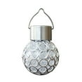 thumbnail image 1 of Solar Light, Outdoor Hanging Decorative Garden Light, LED Crackle Ball for Lawn Yard, 1 of 5