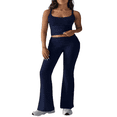 thumbnail image 2 of LYMAYTER 2 Piece Outfits for Women Casual Sleeveless Tank Tops Long Pants Sets Tracksuits Match Sets S-XL, 2 of 9
