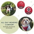 thumbnail image 2 of Arnés de cinturón de seguridad para perros SlowTon ajustable y transpirable rojo M, 2 of 8