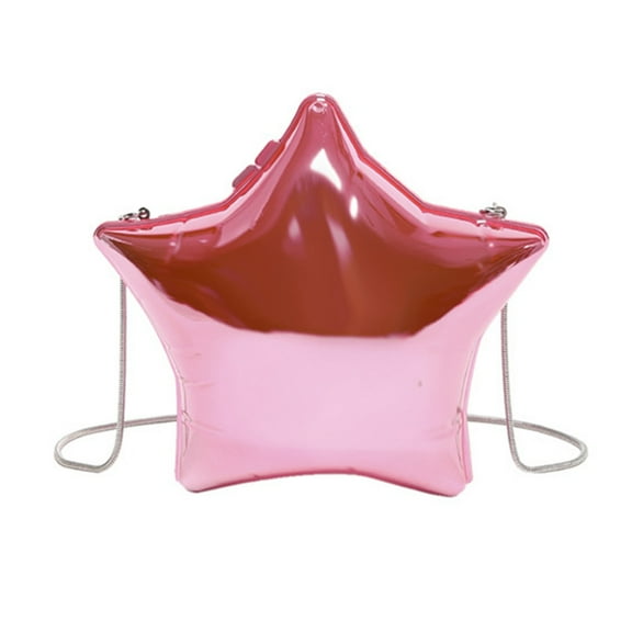 YIEMEEN Women Acrylic Shoulder Bag Star Shape Crossbody Bag Fashion Evening Clutch Purse