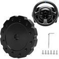 thumbnail image 5 of Car Steering Wheel Hub, Precise Replacement Steering Wheel Adapter for Thrustmaster T300 T500 PCD 73mm (Black), 5 of 5