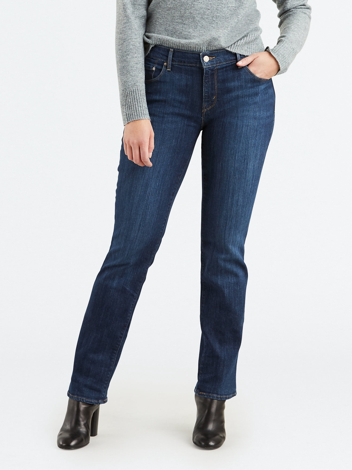 Levi s Women s 505 Straight Jeans Walmart Levi s Women s 505 Straight Jeans Walmart