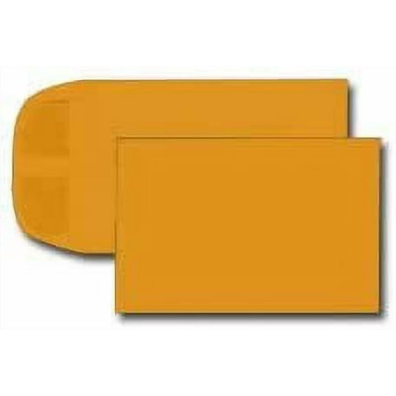#6 Coin Envelope - Open End - 28# Brown Kraft (3 3/8 x 6) - Coin Series (Open End) (Pkg of 100)