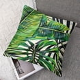 thumbnail image 7 of BANET Pillow Covers Green Banana Leaves Throw Pillow Covers Plant Outdoor Decorative Pillowcase Square Cushion Cover for Couch Bed Sofa Home Patio (Pack of 2) 12x12in, 7 of 7