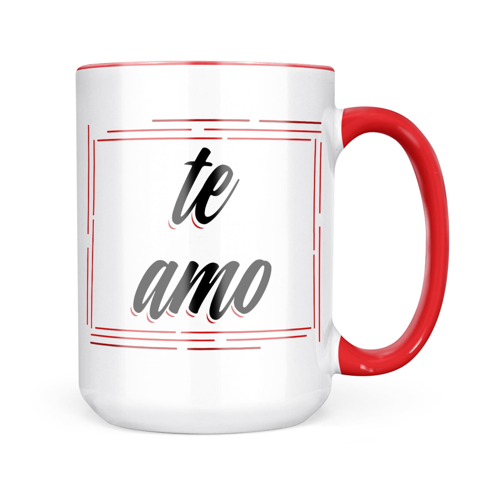 Tea-amo ( Te Amo ) Love You 11 ounce Tea Mug