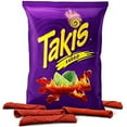 thumbnail image 2 of Takis Fuego Hot Chili Pepper & Lime Tortilla Chips, 4oz Bag (2-Pack), 2 of 5
