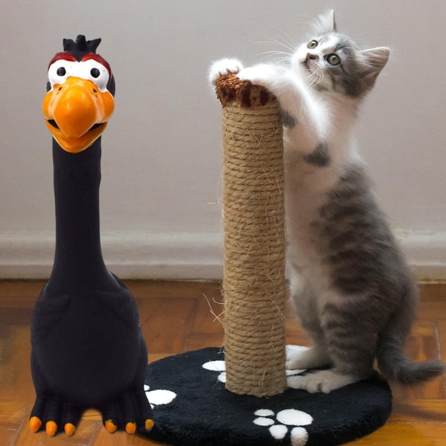 Novedad, Durable, Látex, Pollo gritando Mascotas Juguete para perros, Sound Squeaker , Entrenamiento interactivo Juguetes para masticar, Colco Juguetes interactivos