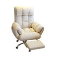 thumbnail image 4 of simhoa Computer Chair Decor Executive Office Chair for Living Room Apartment Adults Beige, 4 of 8