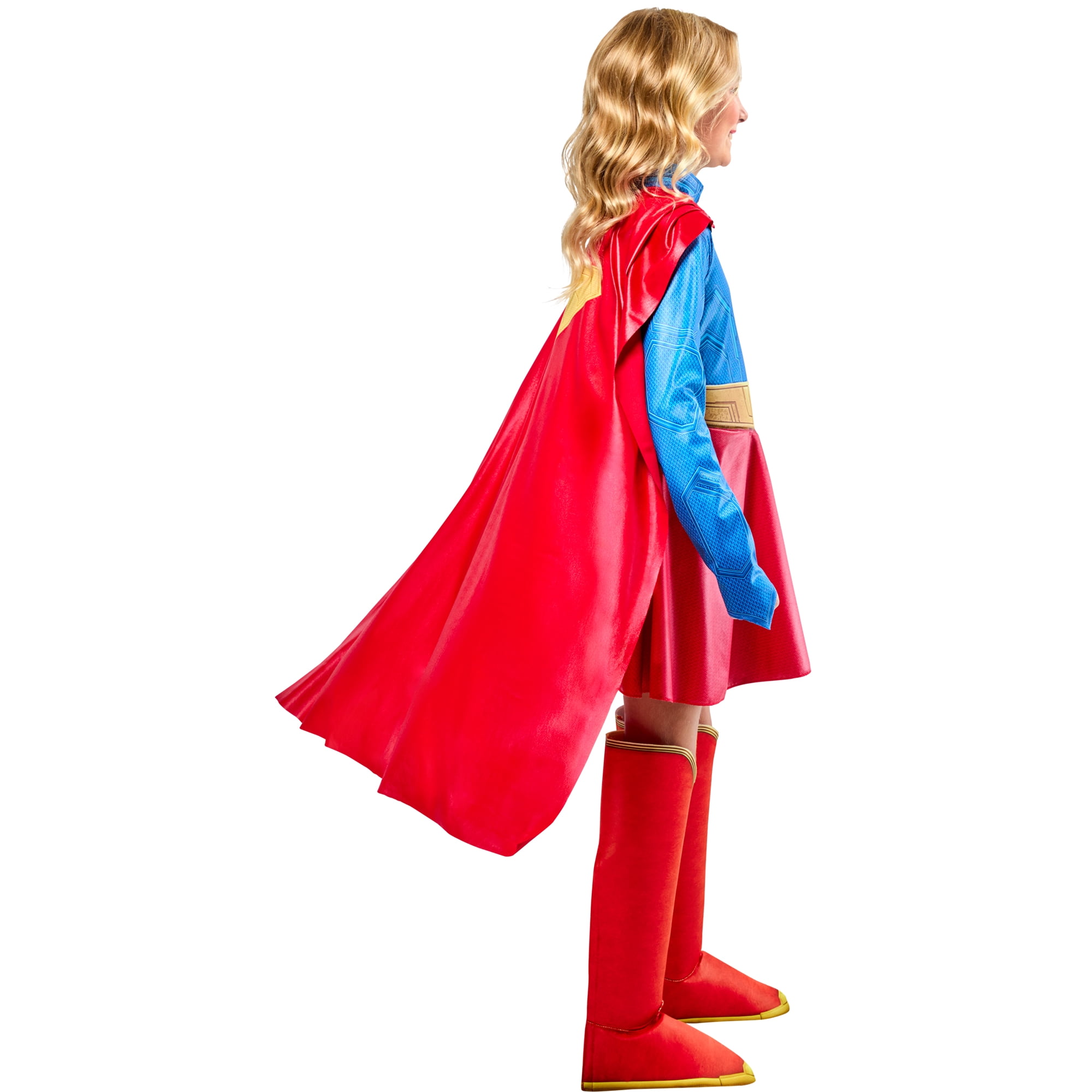 Rubies Déguisement Supergirl DC pour enfants, fille petite (taille 4-6)