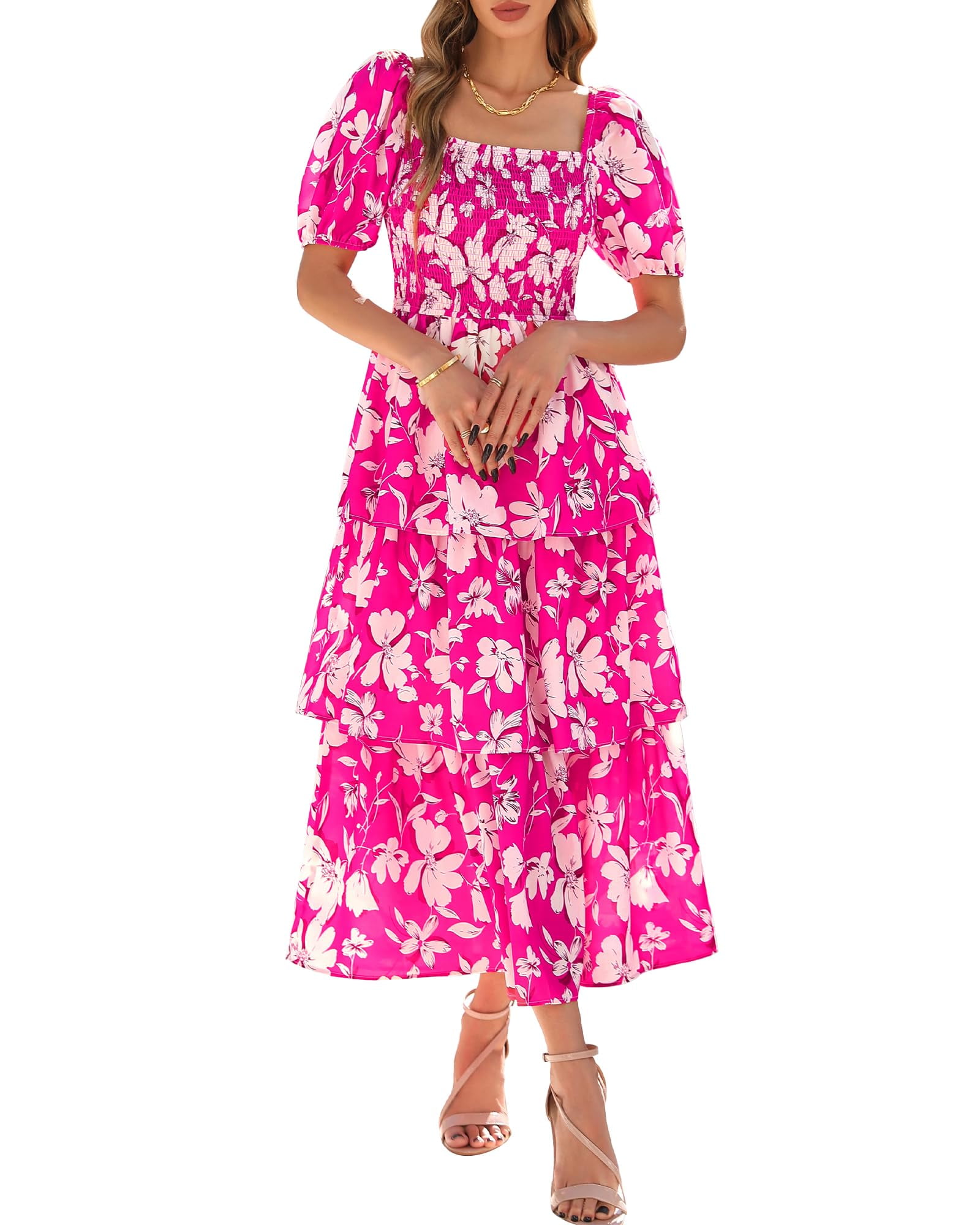 ZANZEA Vestido De Algodón Con Cuello Redondo Y Manga Corta Informal Suelto De Verano Para Mujer Compra Barata En