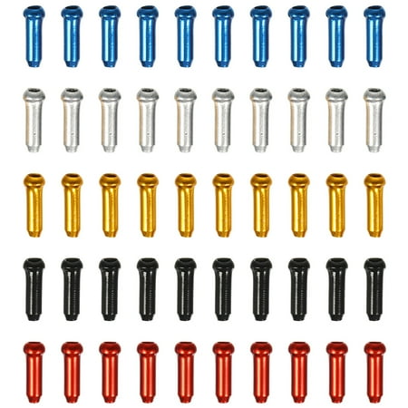 

FRCOLOR 100pcs Brake Cable End Caps Brake Cable Tail Caps Bike Brake Cable End Covers Bike Accessories