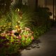 thumbnail image 3 of Lámpara solar para césped, artesanía, enchufe de tierra de hierro, luz de 600 mAh, decoración de jardín (mariposa), 3 of 7