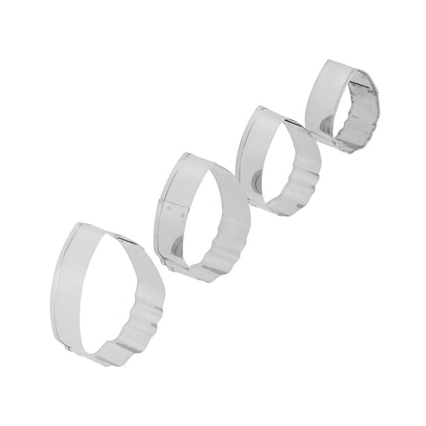 Utensilios de cocina BuyWeek 4 piezas cortador de flores de peonía Acero inoxidable