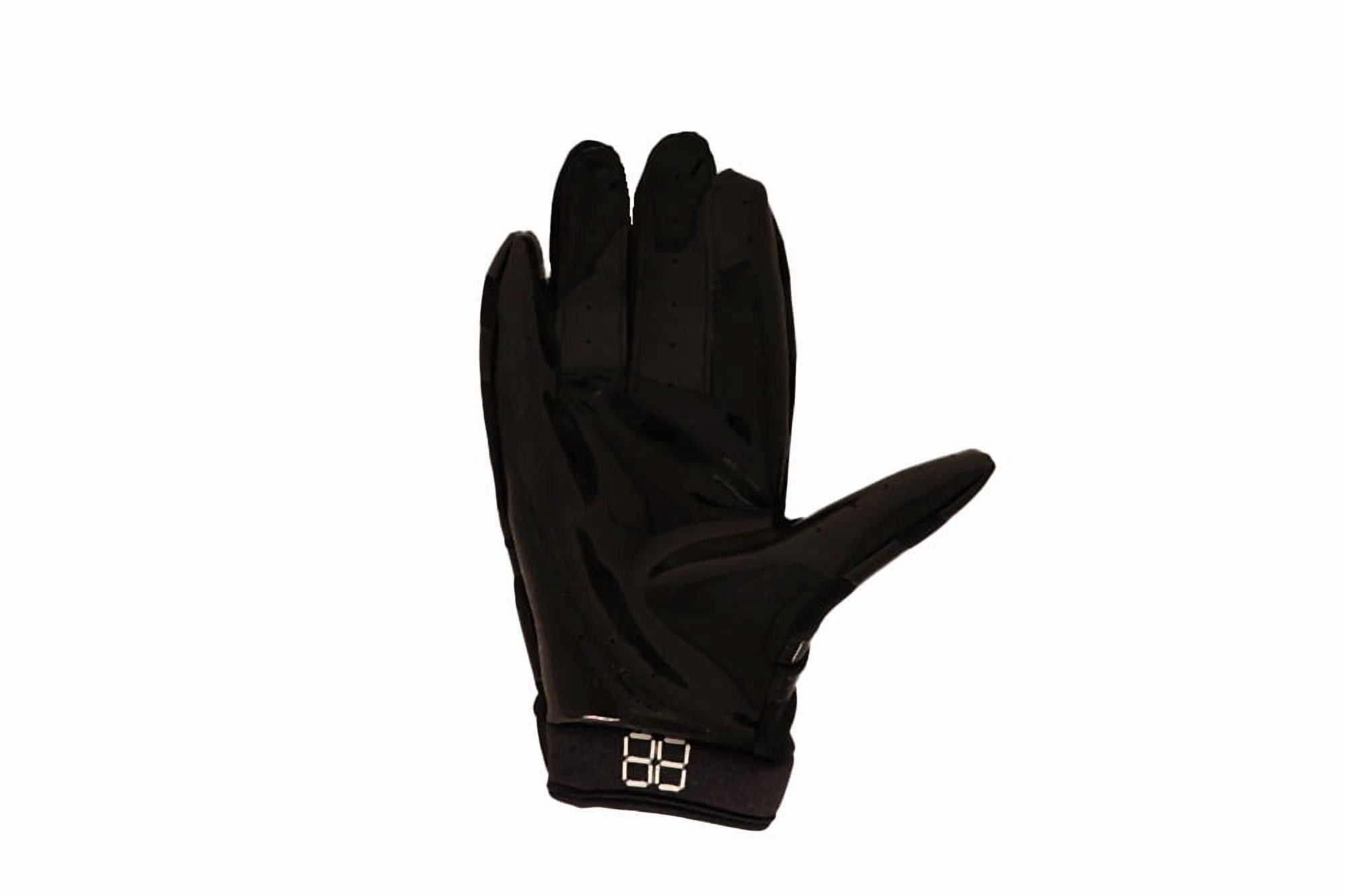 FRG-03 Junior Black (L) receiver football gloves, (RE, DB, RB)