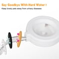 thumbnail image 2 of RIZZARI Black 8L Automatic Pet Waterer - Gravity-fed Stainless Steel Water Dispenser, 100% BPA Free, Leak-proof, Odorless, Easy to clean,  Large Capacity Feeder for Cats and Dogs, 2 of 7