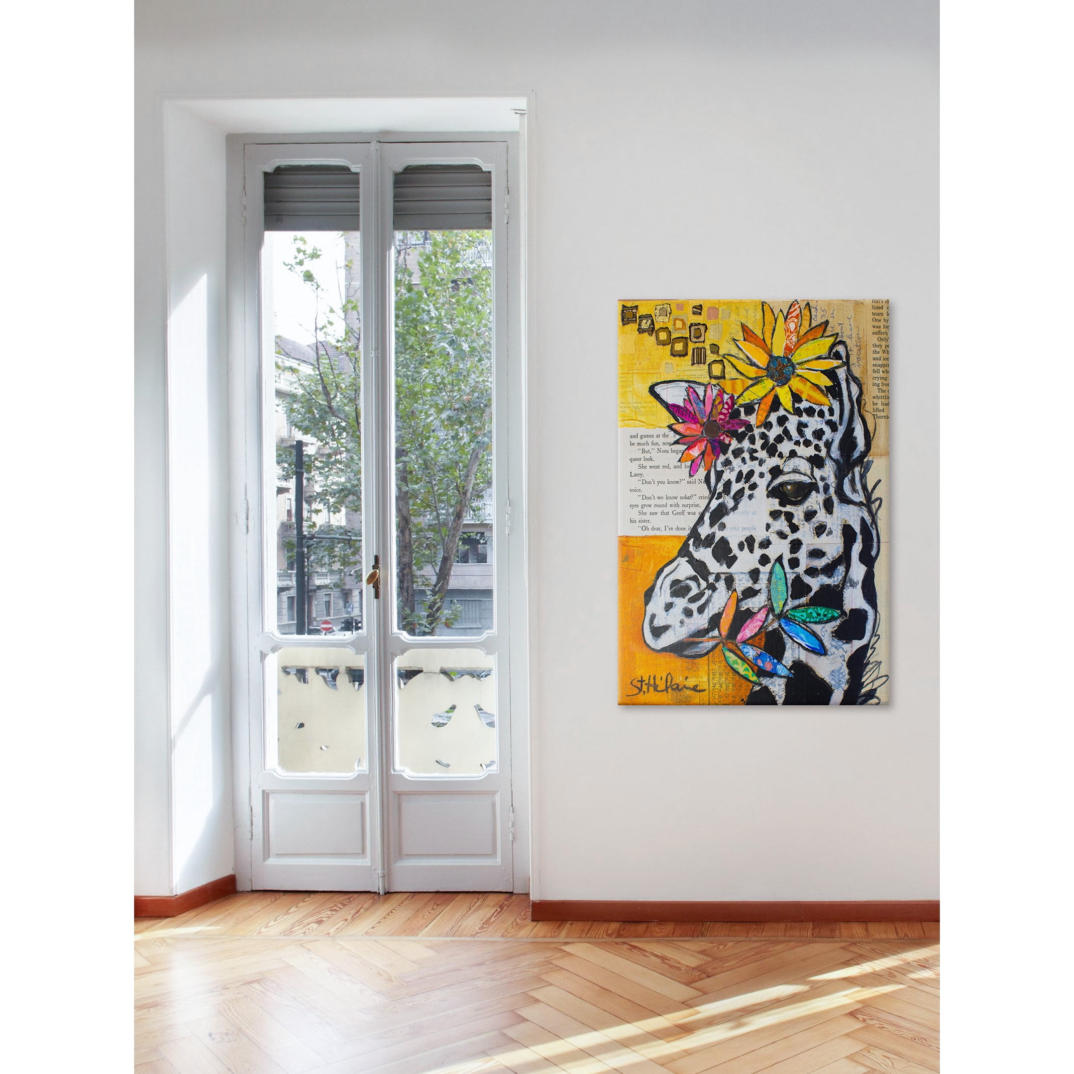"Focus on the Big Picture" Painting Print on Wrapped Canvas