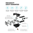 thumbnail image 4 of Cargador de coche Otium USB C con 2 enchufes, encendedor de cigarrillos, 80 W, 4 of 8