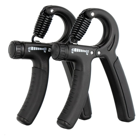 Hand Grip Strengthener 2 Pack, Adjustable Resistance 22-88 lbs Forearm Exerciser,Grip Strength Trainer for Muscle Building, Recovery for Athletes