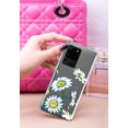 thumbnail image 3 of FINCIBO Soft TPU Clear Case Slim Protective Cover for Samsung Galaxy S20 Ultra 6.9" 2020, Daisies Flowers, 3 of 4