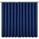 thumbnail image 1 of Cortina de ducha impermeable, esencial para el baño, resistente a las manchas, con ganchos en color azul, 1 of 8
