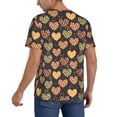 thumbnail image 5 of Haiem Hip Hop Hipster Baseball Jersey Button Down Shirts Sports Uniforms Men Women Jersey(Heart,Medium), 5 of 9