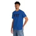 thumbnail image 3 of DJH Apparel | WYF: Where's Your Faith Christian Unisex Cotton T-shirt, 3 of 7