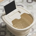 thumbnail image 6 of YiJuHui Foldable Foot Bath Bucket with Lid Insulated Portable Foot Soaking Basin for Home Spa, Ergonomic Massage, Heat Retention & Device Stand, 6 of 6