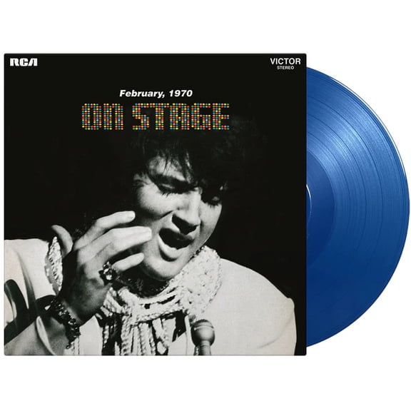 Elvis Presley - On Stage: February 1970 - Limited 180-Gram Blue Colored Vinyl - Music & Performance