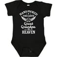 thumbnail image 3 of Inktastic Handpicked for Earth by My Great Grandpa in Heaven Boys or Girls Baby Bodysuit, 3 of 5