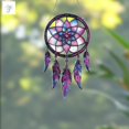 thumbnail image 4 of Dreamcatcher Window Hanging, Boho Mosaic Sun Catcher, Handmade Spiritual Decor, Unique Feather Ornament, Gift for Window and Home Decoration, 4 of 4