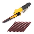 thumbnail image 2 of 3/8" Pneumatic Sanding Machine Air Belt Sander Polishing Tools With Sanding Belts for Air Compressor Kit 10*330MM ,High Dust Collection Efficiency, 2 of 6