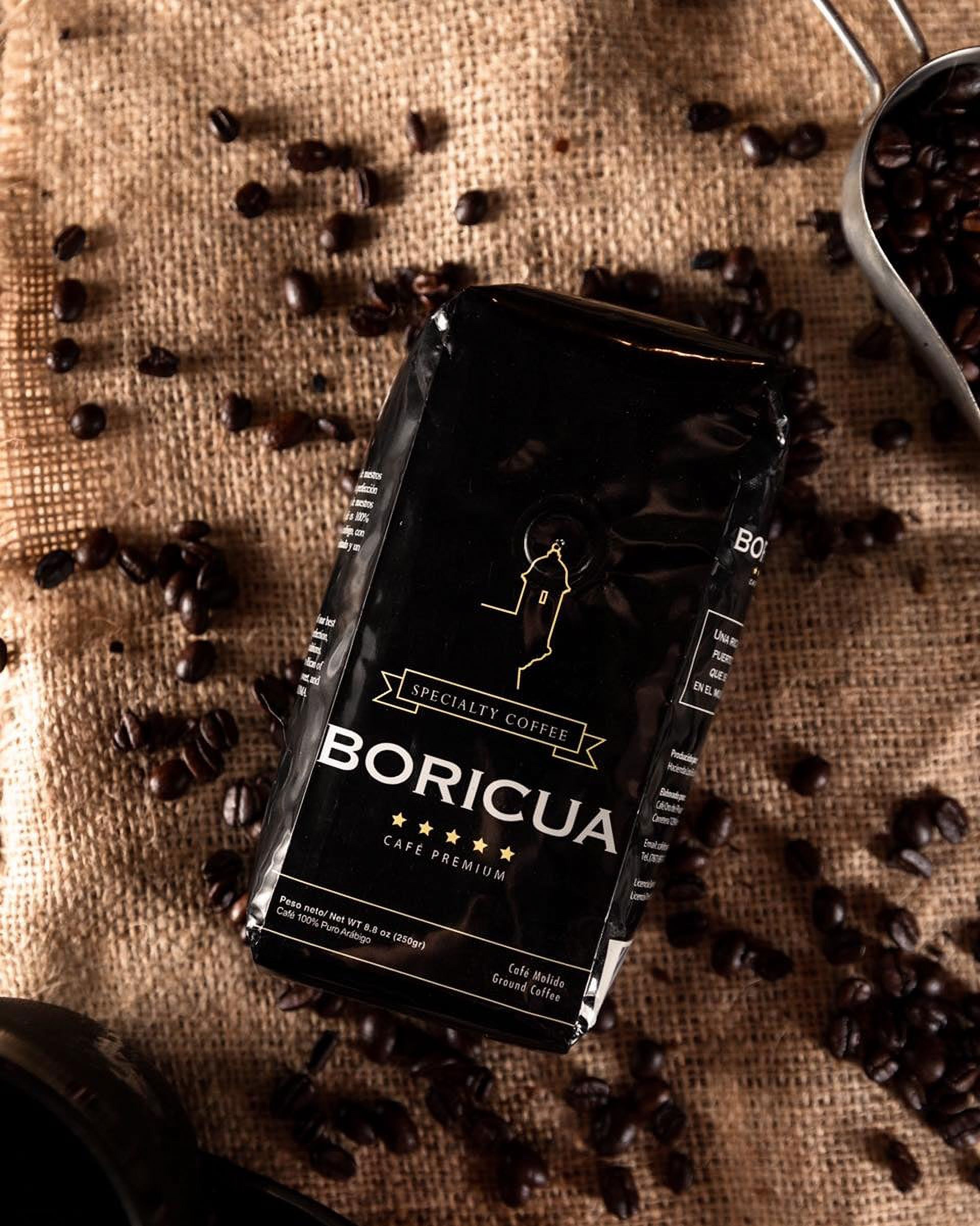 Café Boricua, Ground Coffee, 14 oz, Coffee Flavor, Medium Roast