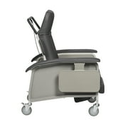 Drive Medical Hospital Geri Chair Recliner Chair, Charcoal