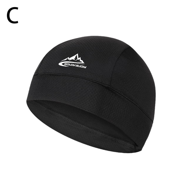 Moisture Wicking Cooling Skull Cap Quick-dry Inner Sweatband Liner Beanie X2N1