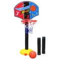 thumbnail image 1 of Soporte de baloncesto portátil para niños, juguete de altura ajustable, juegos de pelota, regalo para niños, interior y exterior, 1 of 9